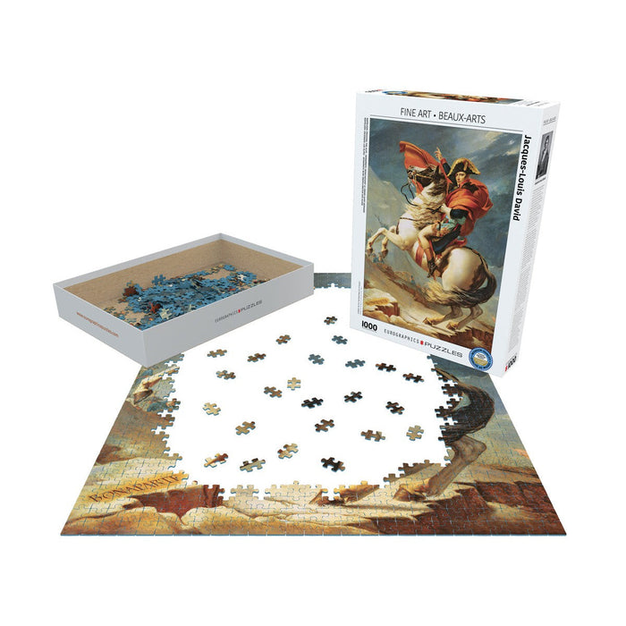 Napoleon Crossing the Alps 1000 Piece Jigsaw Puzzle Eurographics - for just $21.99! 