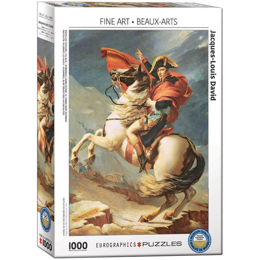 Napoleon Crossing the Alps 1000 Piece Jigsaw Puzzle Eurographics - for just $21.99! 