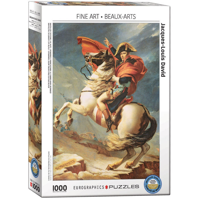 Napoleon Crossing the Alps 1000 Piece Jigsaw Puzzle Eurographics - for just $21.99! 