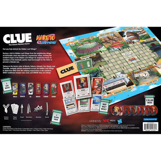 Clue: Naruto Shippuden - Premium Board Game - Just $44.99! Shop now at Retro Gaming of Denver
