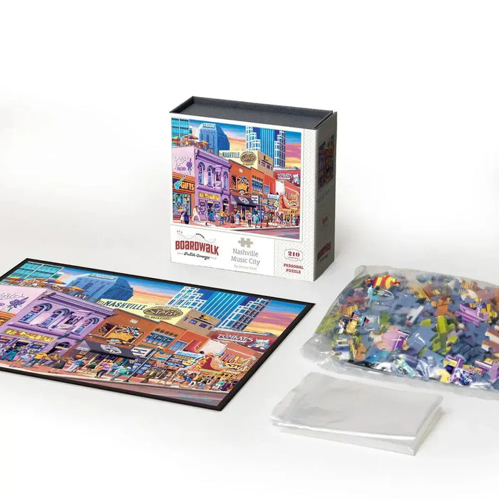 Nashville Music City 210 Piece Jigsaw Puzzle Boardwalk - for just $11.99! 