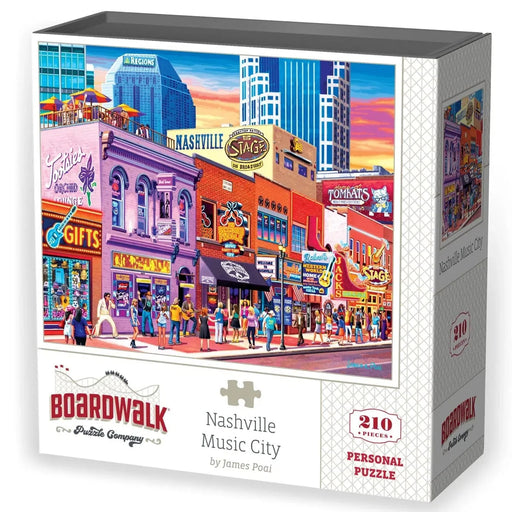 Nashville Music City 210 Piece Jigsaw Puzzle Boardwalk - for just $11.99! 