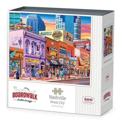 Nashville Music City 500 Piece Jigsaw Puzzle Boardwalk - for just $21.99! 