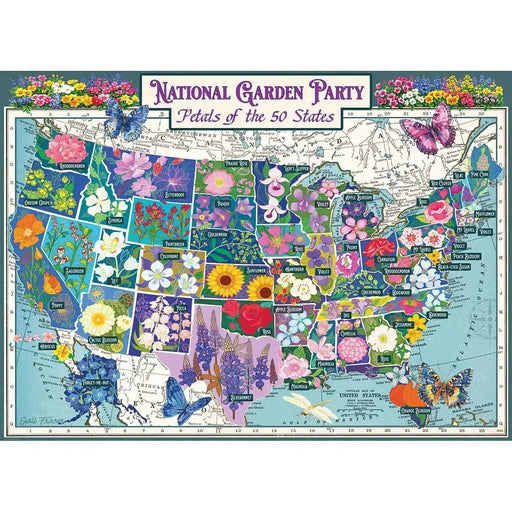 National Garden Party 300 Piece Jigsaw Puzzle Eurographics - for just $17.99! 