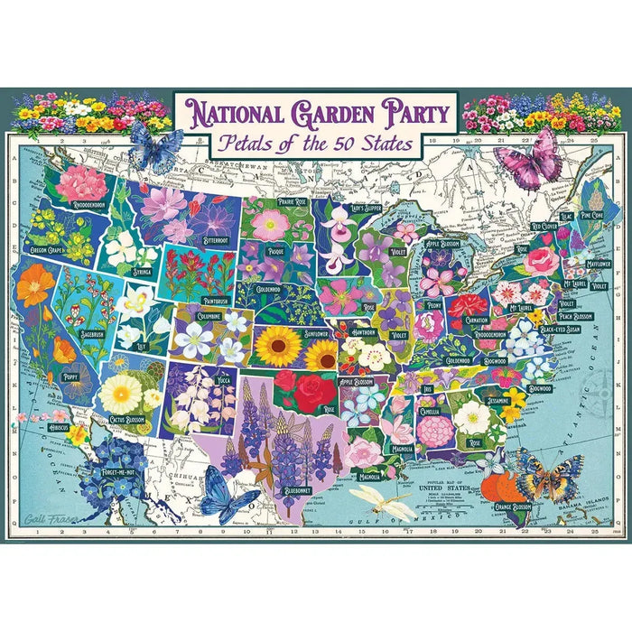 National Garden Party 300 Piece Jigsaw Puzzle Eurographics - for just $17.99! 