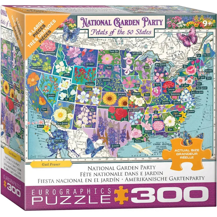 National Garden Party 300 Piece Jigsaw Puzzle Eurographics - for just $17.99! 