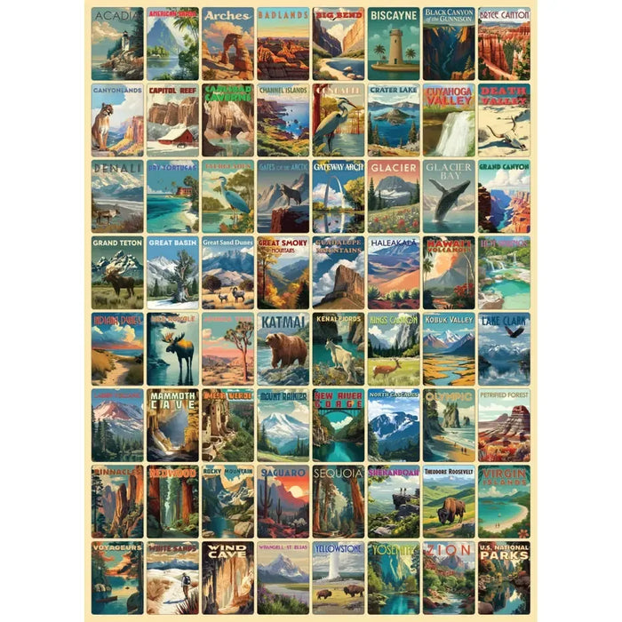 National Parks 1000 Piece Jigsaw Puzzle Final Piece - for just $19.99! 