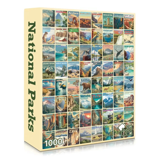 National Parks 1000 Piece Jigsaw Puzzle Final Piece - for just $24.99! 
