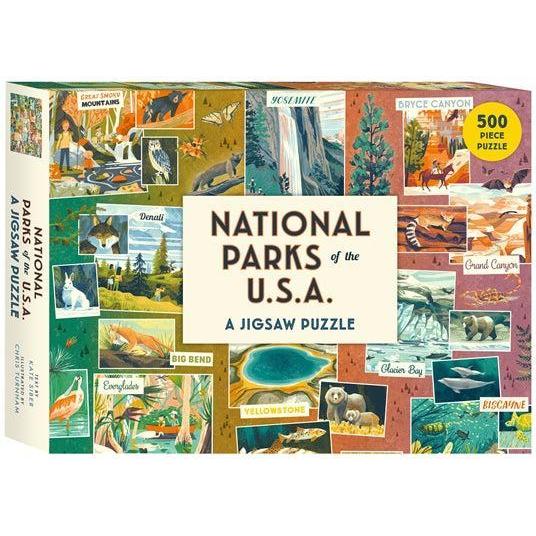 National Parks of the USA 500 Piece Jigsaw Puzzle Kaddo - for just $17.99! 