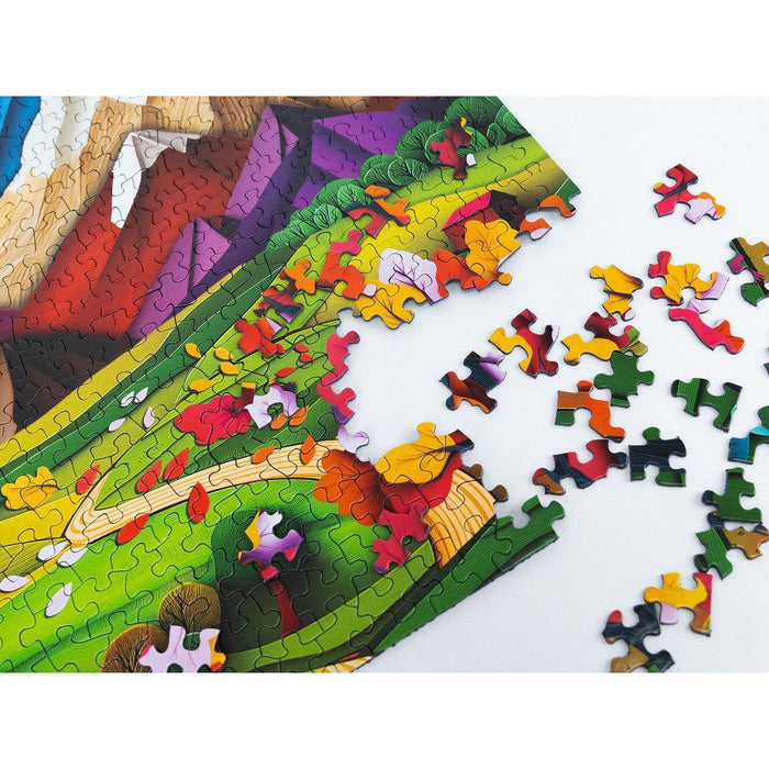 Nature's Collage 500 Piece Jigsaw Puzzle Springbok - for just $17.99! 