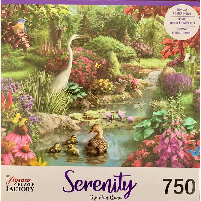 Nature's Embrace Serenity 750 Piece Jigsaw Puzzle Leap Year - for just $14.99! 