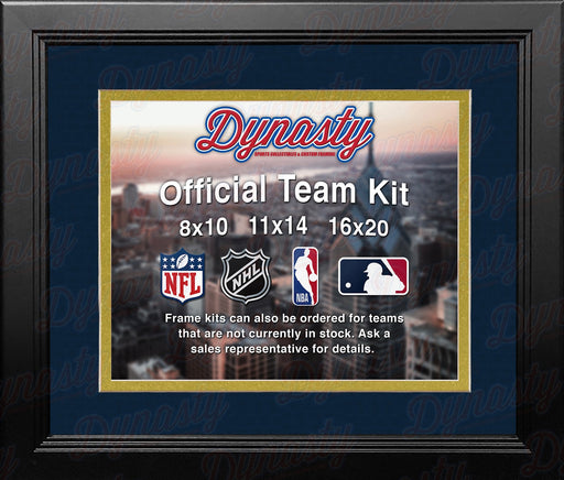MLB Baseball Photo Picture Frame Kit - San Diego Padres (Navy Matting, Gold Trim) - for just $29.99! 