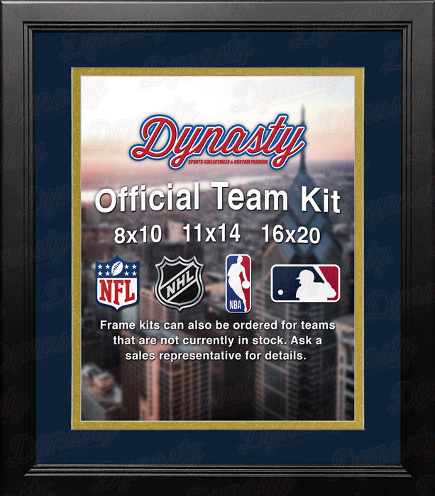 MLB Baseball Photo Picture Frame Kit - San Diego Padres (Navy Matting, Gold Trim) - for just $29.99! 
