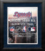 MLB Baseball Photo Picture Frame Kit - Cleveland Indians (Navy Matting, White Trim) - for just $29.99! 