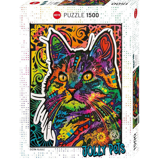 Necessity Cat Jolly Pets 1500 Piece Jigsaw Puzzle Heye - for just $39.99! 