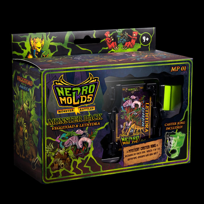 Necromolds: Monster Pack 1 - Veggitoad & Lethydra - for just $19.99! 