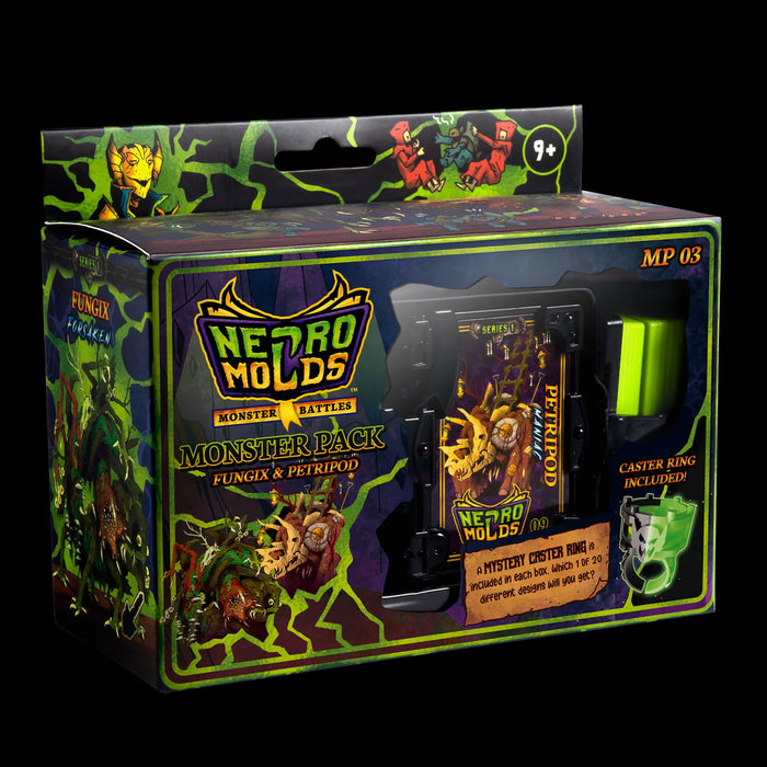 Necromolds: Monster Pack 3 - Fungix and Petripod - for just $39.99! 