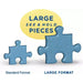Needlework Station 500 Large Piece Jigsaw Puzzle Ravensburger - for just $24.99! 