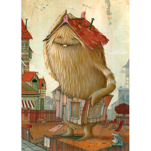 Neighbourhood Zozoville 1000 Piece Jigsaw Puzzle Heye - for just $29.99! 