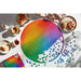 Neon Rainbow 1000 Piece Round Jigsaw Puzzle Parragon - for just $23.99! 