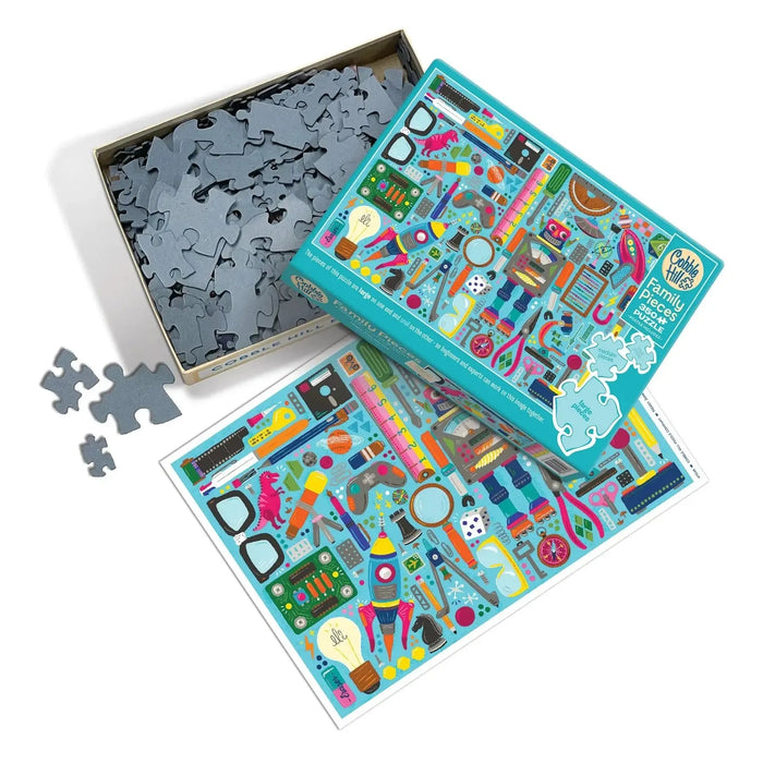 Nerdy Junk Drawer 350 Piece Family Jigsaw Puzzle Cobble Hill - for just $17.99! 