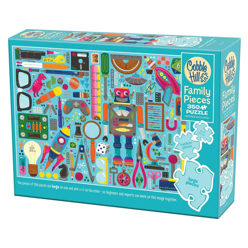 Nerdy Junk Drawer 350 Piece Family Jigsaw Puzzle Cobble Hill - for just $17.99! 