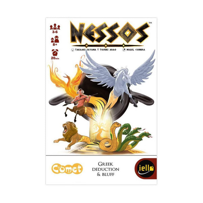 Nessos - Greek Deduction & Bluff Card Game - iello - for just $14.99! 