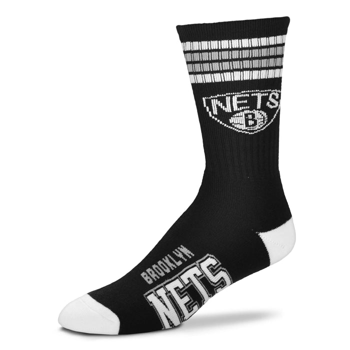 Brooklyn Nets Men's 4 Stripe Deuce Socks - for just $17.99! 
