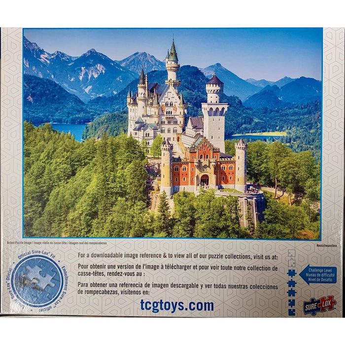 Neuschwanstein Castle Art Gallery 1000 Piece Jigsaw Puzzle Sure Lox - for just $14.99! 