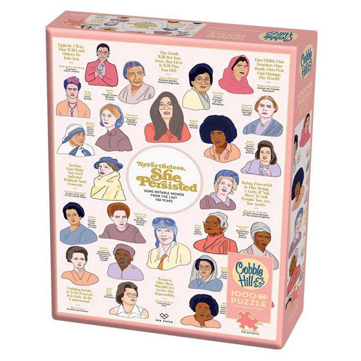 Nevertheless She Persisted 1000 Piece Jigsaw Puzzle Cobble Hill - for just $19.99! 