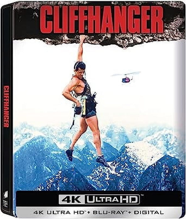Cliffhanger - 30th Anniversary Limited Edition Steelbook (4K Ultra HD + Blu-ray + Digital) - for just $101.99! 