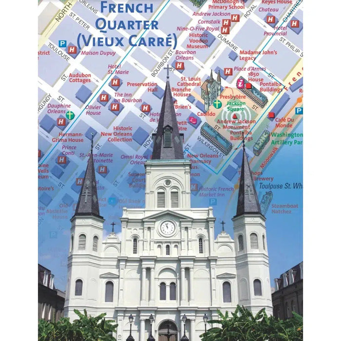 New Orleans City Map 100 Piece Mini Jigsaw Puzzle NYPC - for just $11.99! 