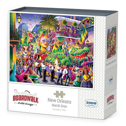 New Orleans Mardi Gras 1000 Piece Jigsaw Puzzle Boardwalk - for just $23.99! 