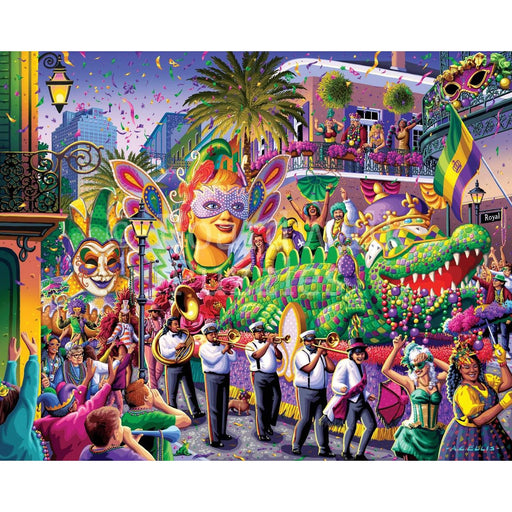 New Orleans Mardi Gras 210 Piece Jigsaw Puzzle Boardwalk - for just $11.99! 