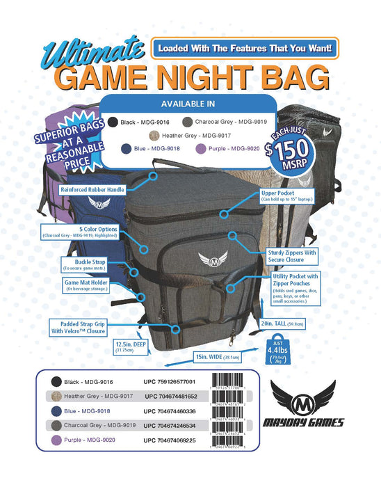 Ultimate Game Night Bag - for just $145! 