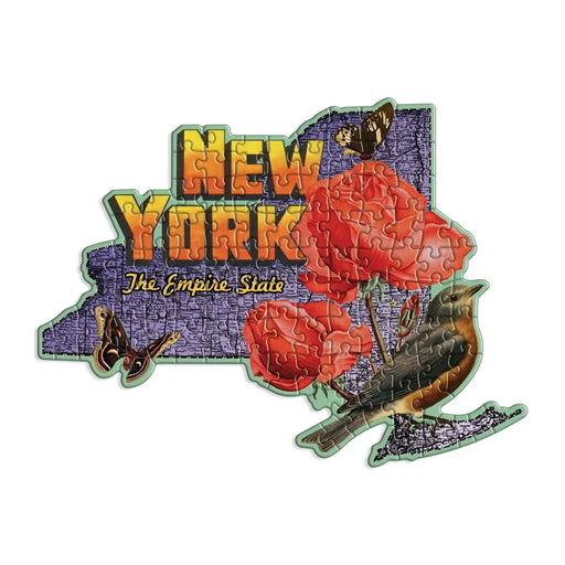 New York 100 Piece Mini Shaped Jigsaw Puzzle Galison - for just $7.99! 