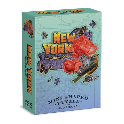 New York 100 Piece Mini Shaped Jigsaw Puzzle Galison - for just $7.99! 