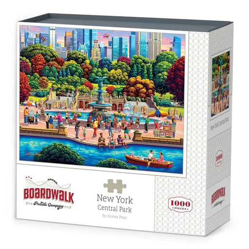 New York Central Park 1000 Piece Jigsaw Puzzle Boardwalk - for just $23.99! 