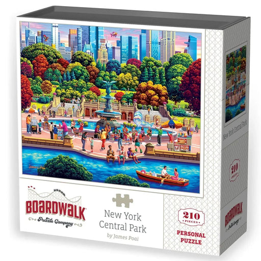 New York Central Park 210 Piece Jigsaw Puzzle Boardwalk - for just $11.99! 