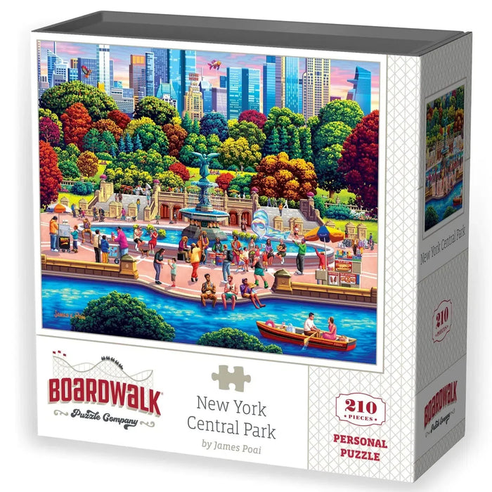 New York Central Park 210 Piece Jigsaw Puzzle Boardwalk - for just $11.99! 