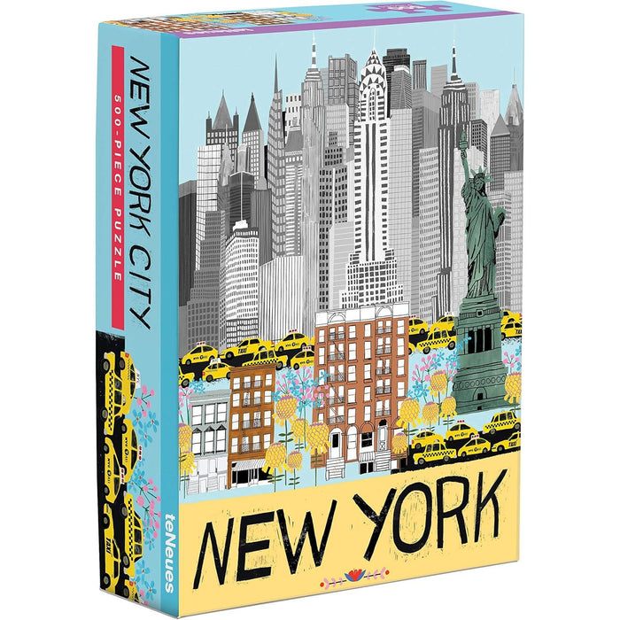 New York City 500 Piece Jigsaw Puzzle teNeues - for just $14.99! 