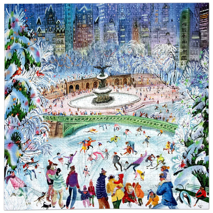 New York City Skaters 1000 Piece Jigsaw Puzzle eeBoo - for just $26.99! 