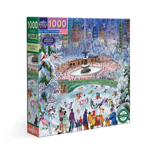 New York City Skaters 1000 Piece Jigsaw Puzzle eeBoo - for just $26.99! 