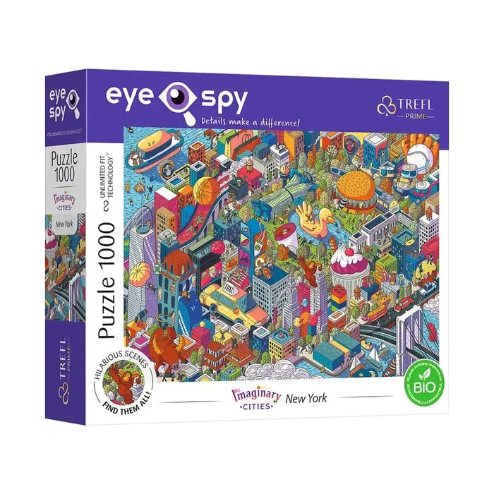New York "Imaginary Cities" 1000 Piece Jigsaw Puzzle Trefl - for just $19.99! 