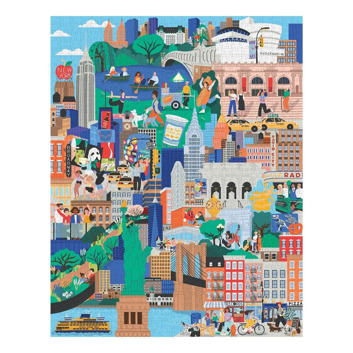 New York, New York! City Life 1000 Piece Jigsaw Puzzle Ridley - for just $24.99! 