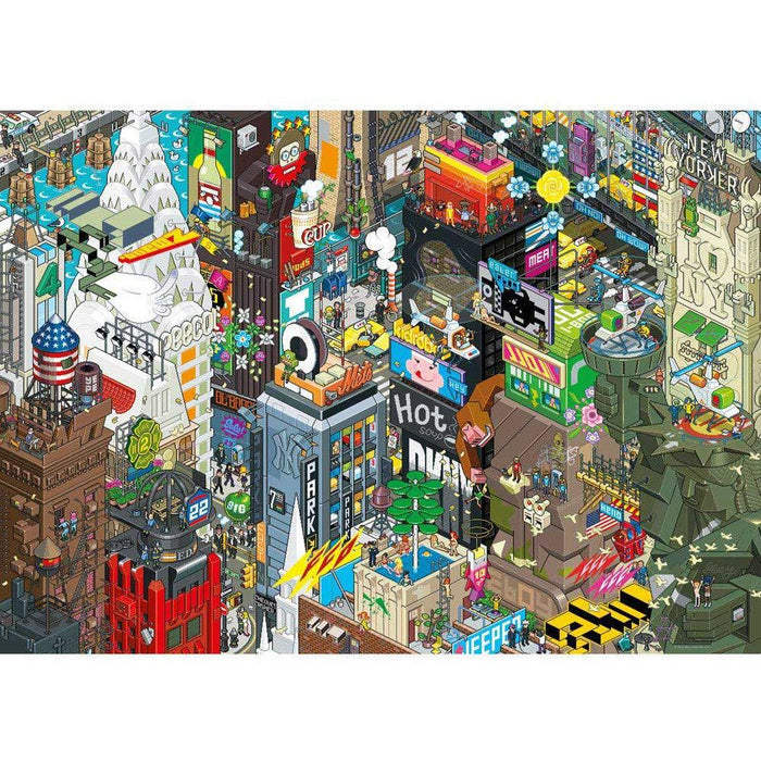 New York Quest Pixorama 1000 Piece Jigsaw Puzzle Heye - for just $29.99! 