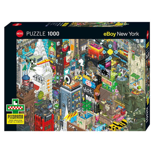 New York Quest Pixorama 1000 Piece Jigsaw Puzzle Heye - for just $29.99! 