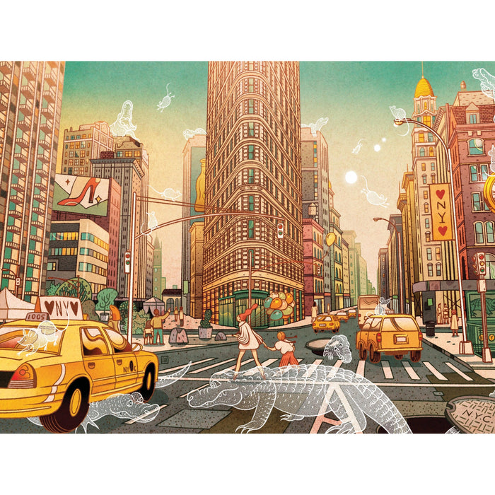 New York Underdogs by Victo Ngai 750 Piece Jigsaw Puzzle NYPC - for just $27.99! 
