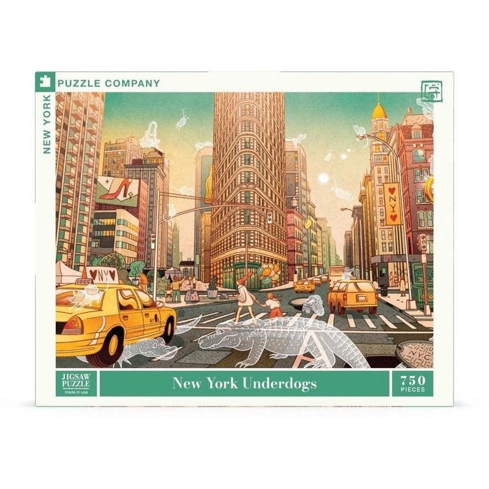 New York Underdogs by Victo Ngai 750 Piece Jigsaw Puzzle NYPC - for just $27.99! 