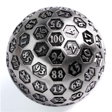 45mm Metal D100 - Inscribed Silver - for just $39.99! 